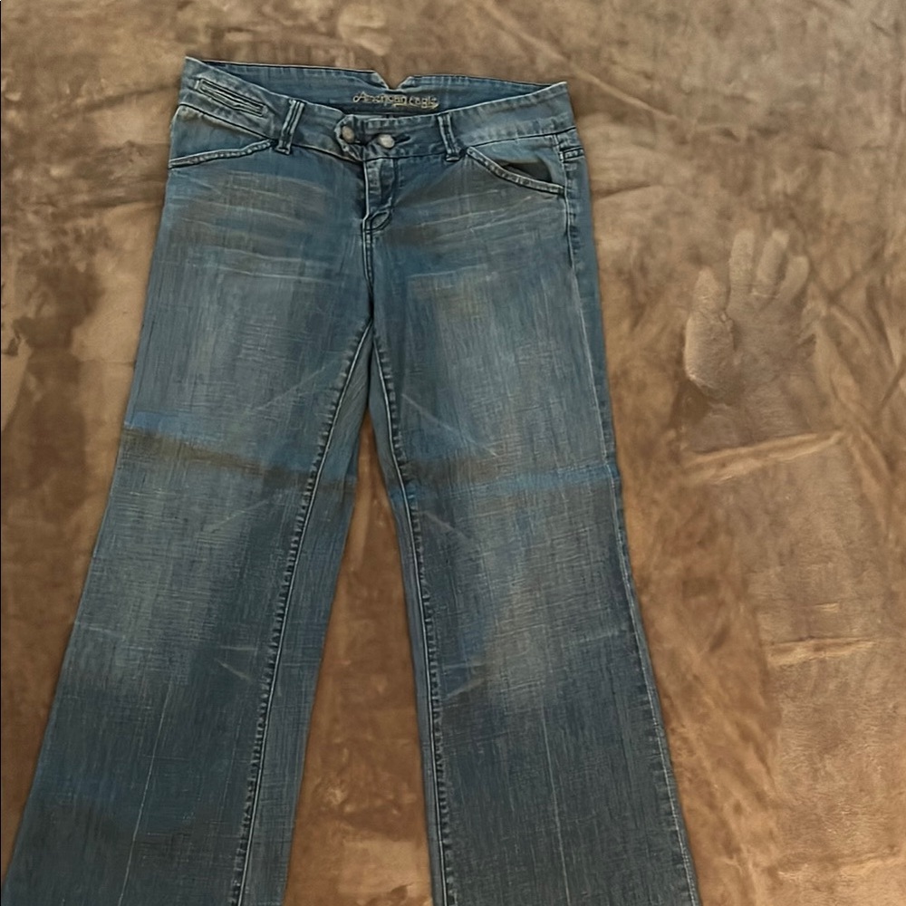 American Eagle Wide Leg Trouser Jeans